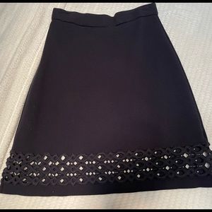 Navy blue A line skirt